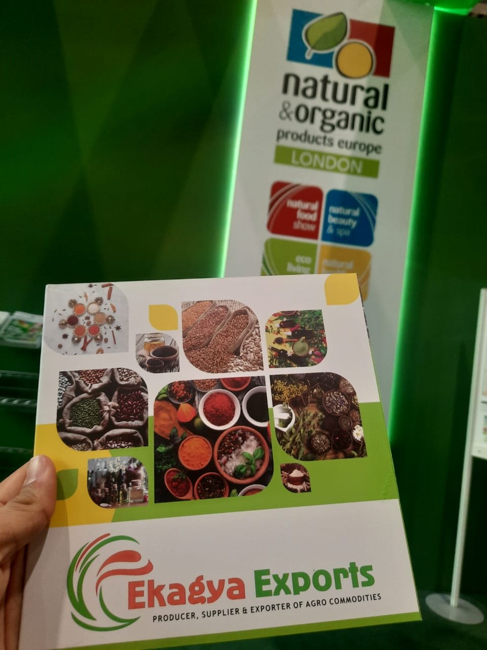 Ekagya Exports at Natural and Organic Products Europe, London