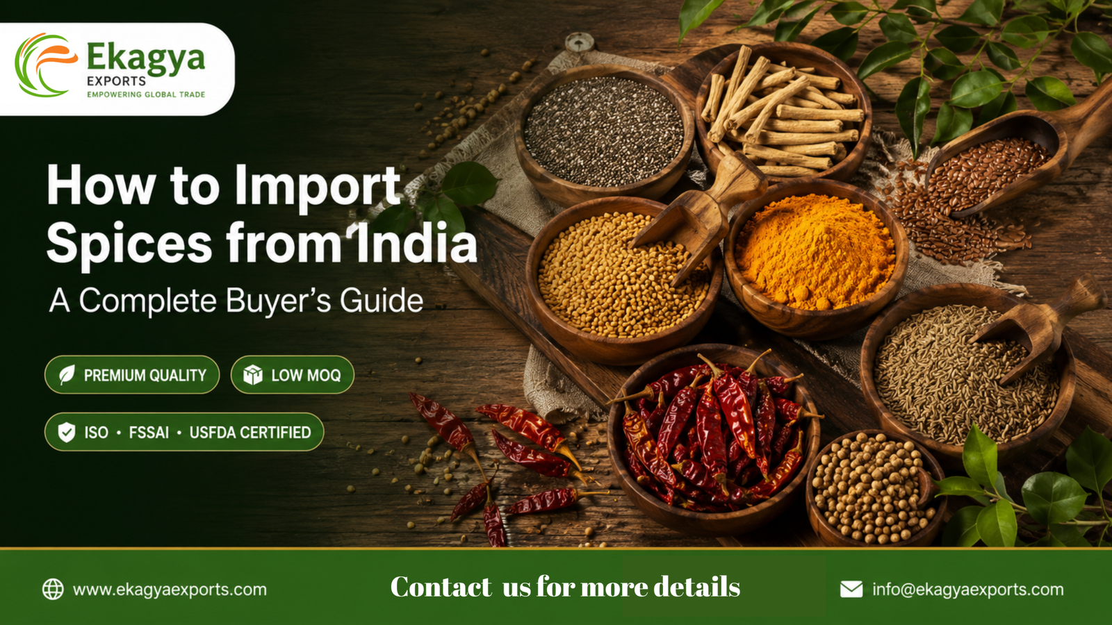How to Import Spices, Herbs & Oil Seeds from India: A Complete Buyer’s Guide for International Importers